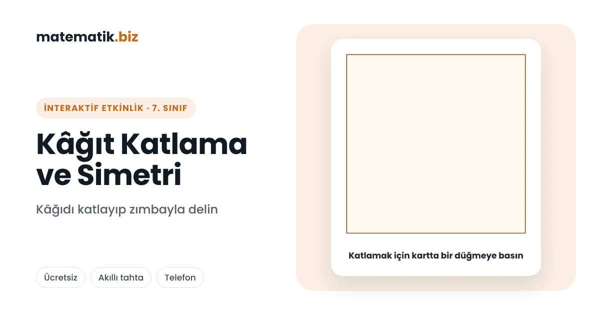 İnteraktif Matematik Etkinlikleri