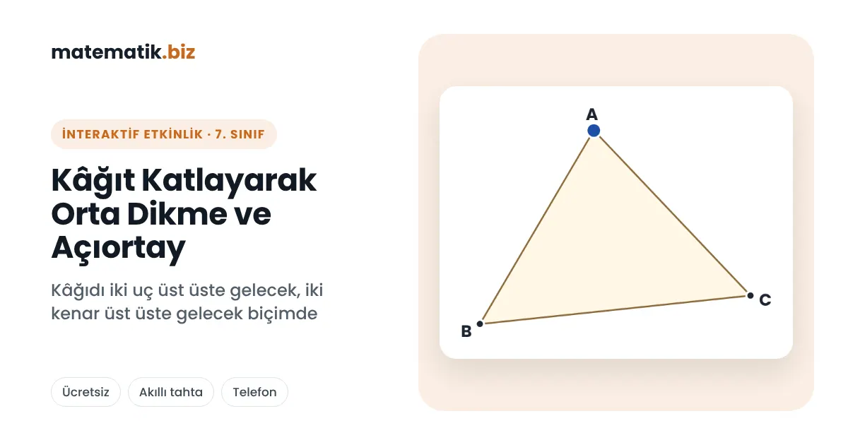 İnteraktif Matematik Etkinlikleri