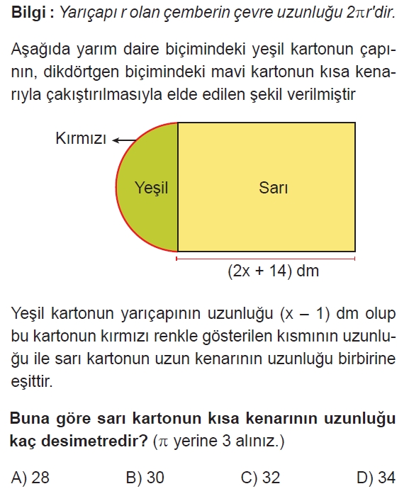 8.Sınıf Online Hazırbulunuşluk Sınavı-1