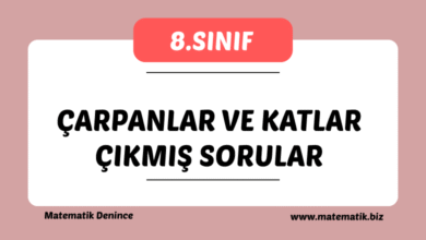8.Sınıf Online Hazırbulunuşluk Sınavı-1