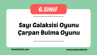 Sayı Galaksisi Oyunu