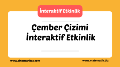 Çember Çizimi İnteraktif Etkinlik