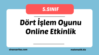 Dört İşlem Oyunu