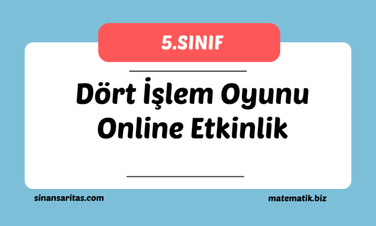 Dört İşlem Oyunu