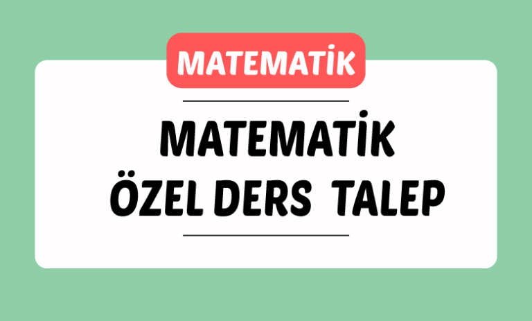 Özel Ders