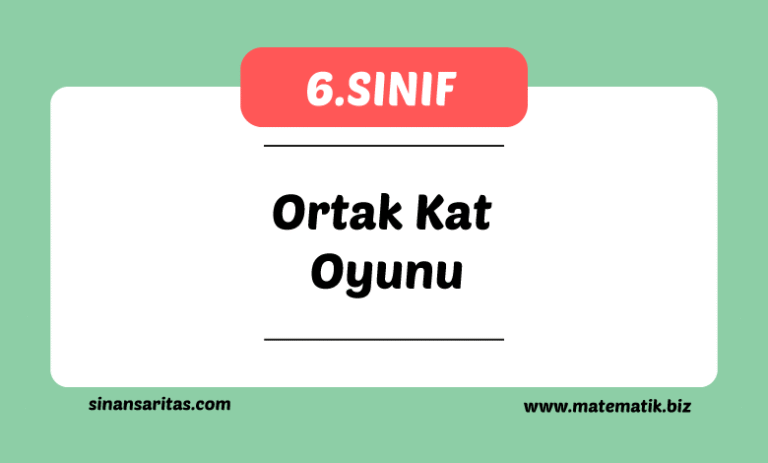Ortak Katlar Oyunu