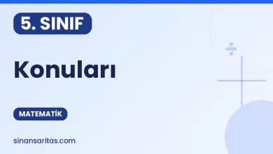 5.Sınıf Matematik Konuları