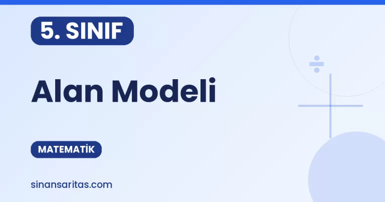 Alan Modeli