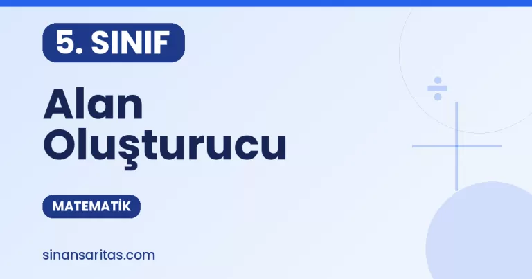 Alan Oluşturucu