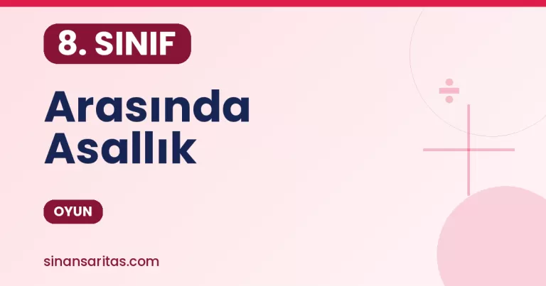 Arasında Asallık Oyunu