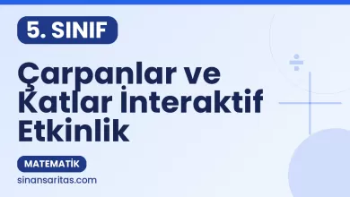 Çarpanlar ve Katlar İnteraktif Etkinlik