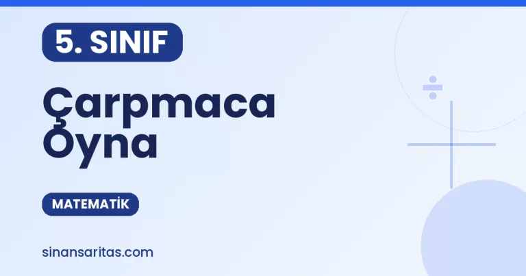 Çarpmaca Oyna
