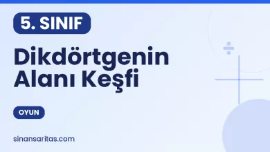 Dikdörtgenin Alanı Keşfi Oyunu