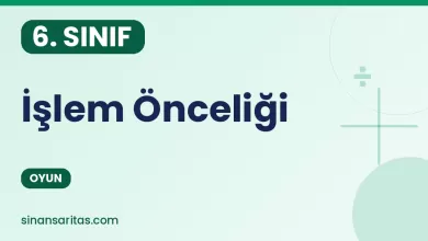 İşlem Önceliği Oyunu