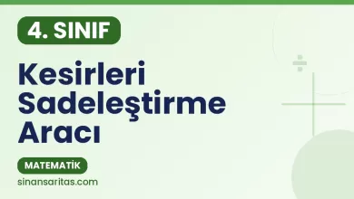 Kesirleri Sadeleştirme Aracı