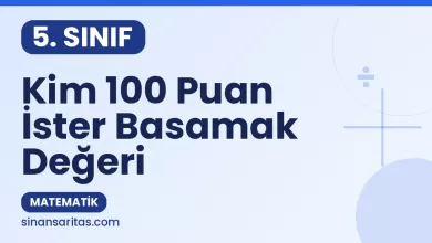 Kim 100 Puan İster Basamak Değeri