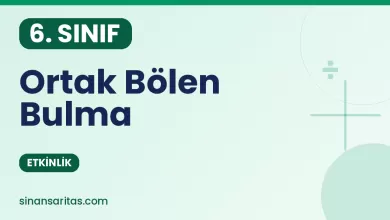 Ortak Bölen Bulma Etkinliği