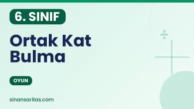 Ortak Kat Bulma Oyunu