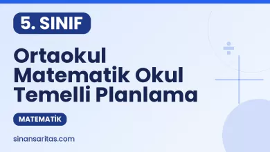 Ortaokul Matematik Okul Temelli Planlama