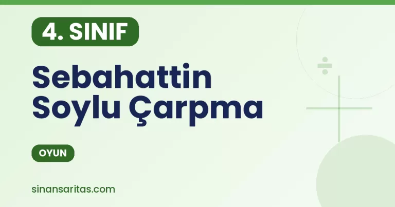 Sebahattin Soylu Çarpma Oyunu